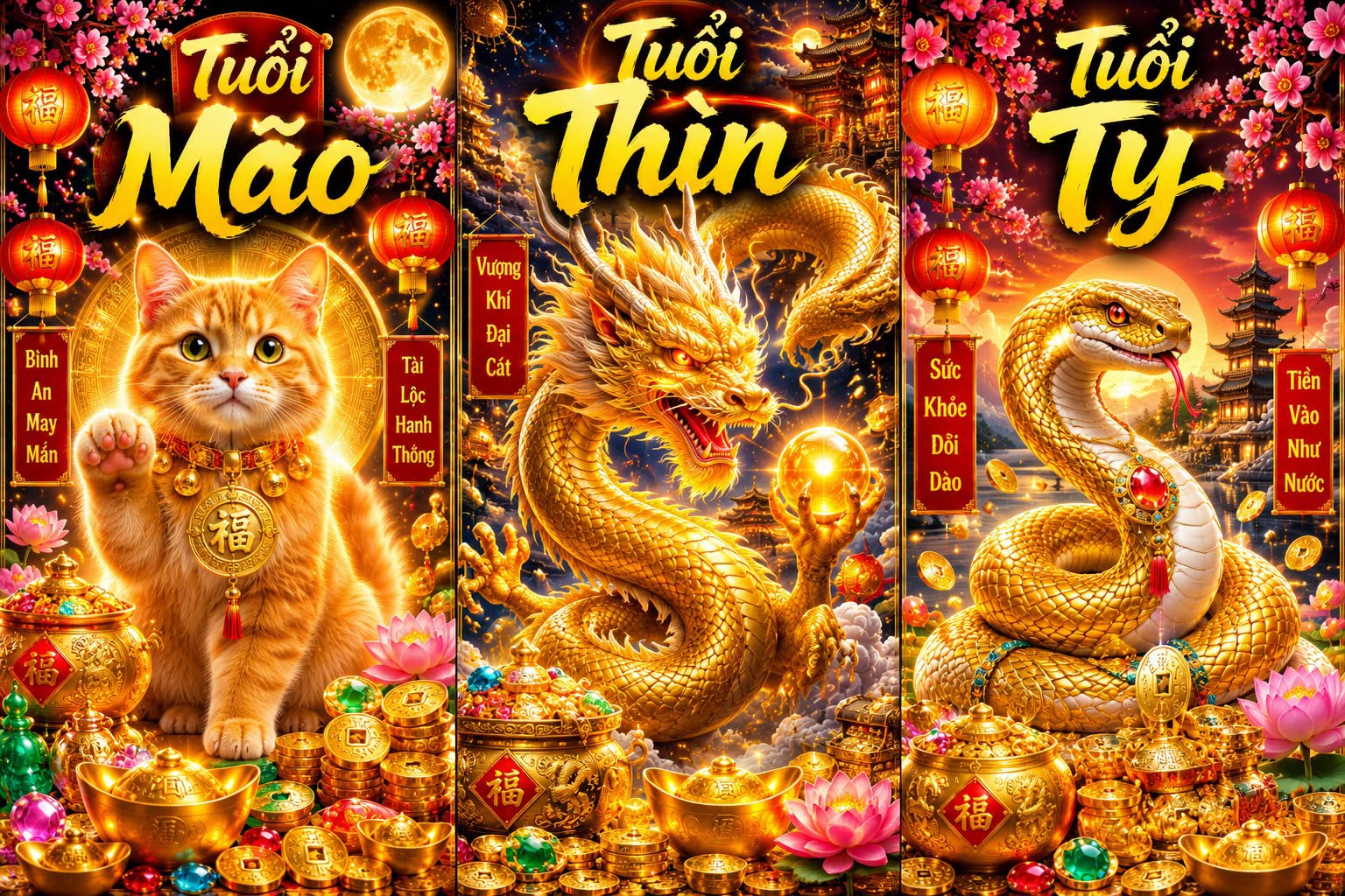 Minh họa bài TỬ VI - MÃO - THÌN - TỴ