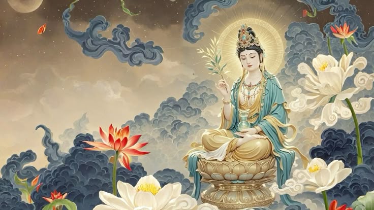 Minh họa bài CHÚ ĐẠI BI - OAI LỰC QUÁN THẾ ÂM