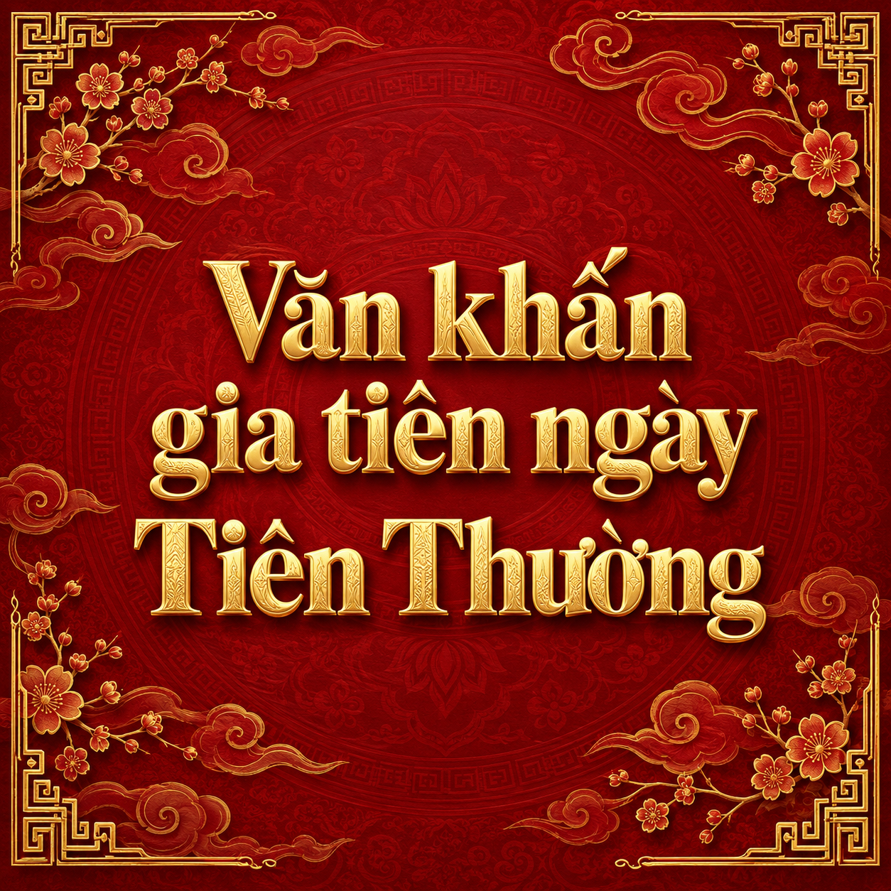 Văn khấn gia tiên ngày Tiên Thường