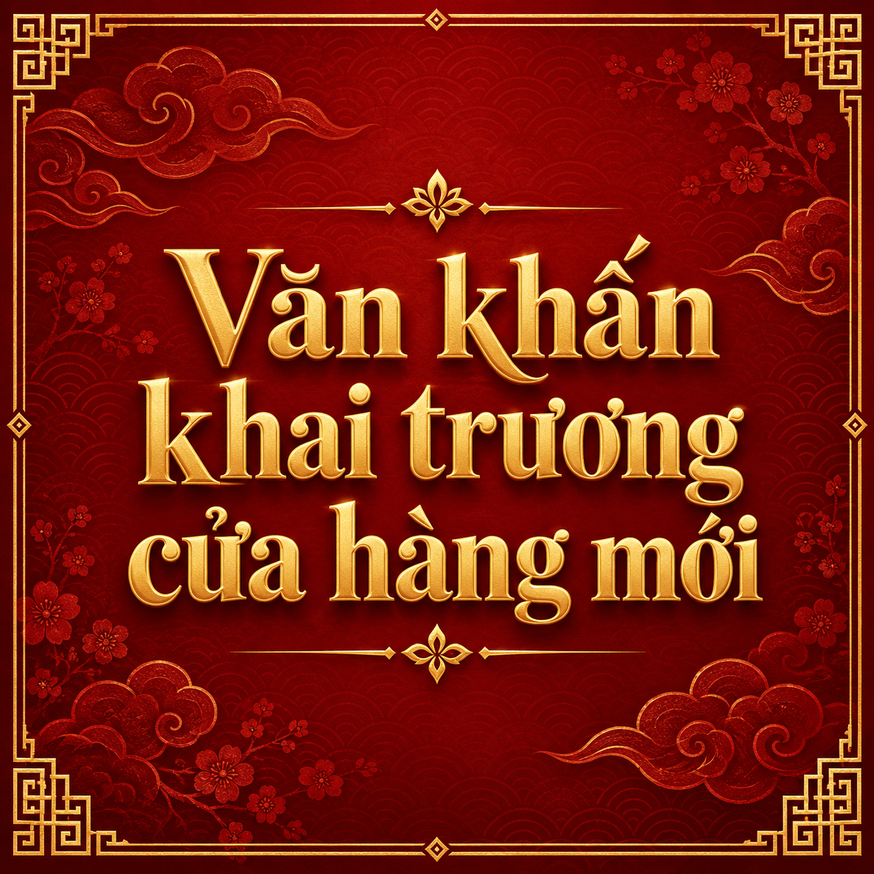 Văn khấn khai trương cửa hàng mới