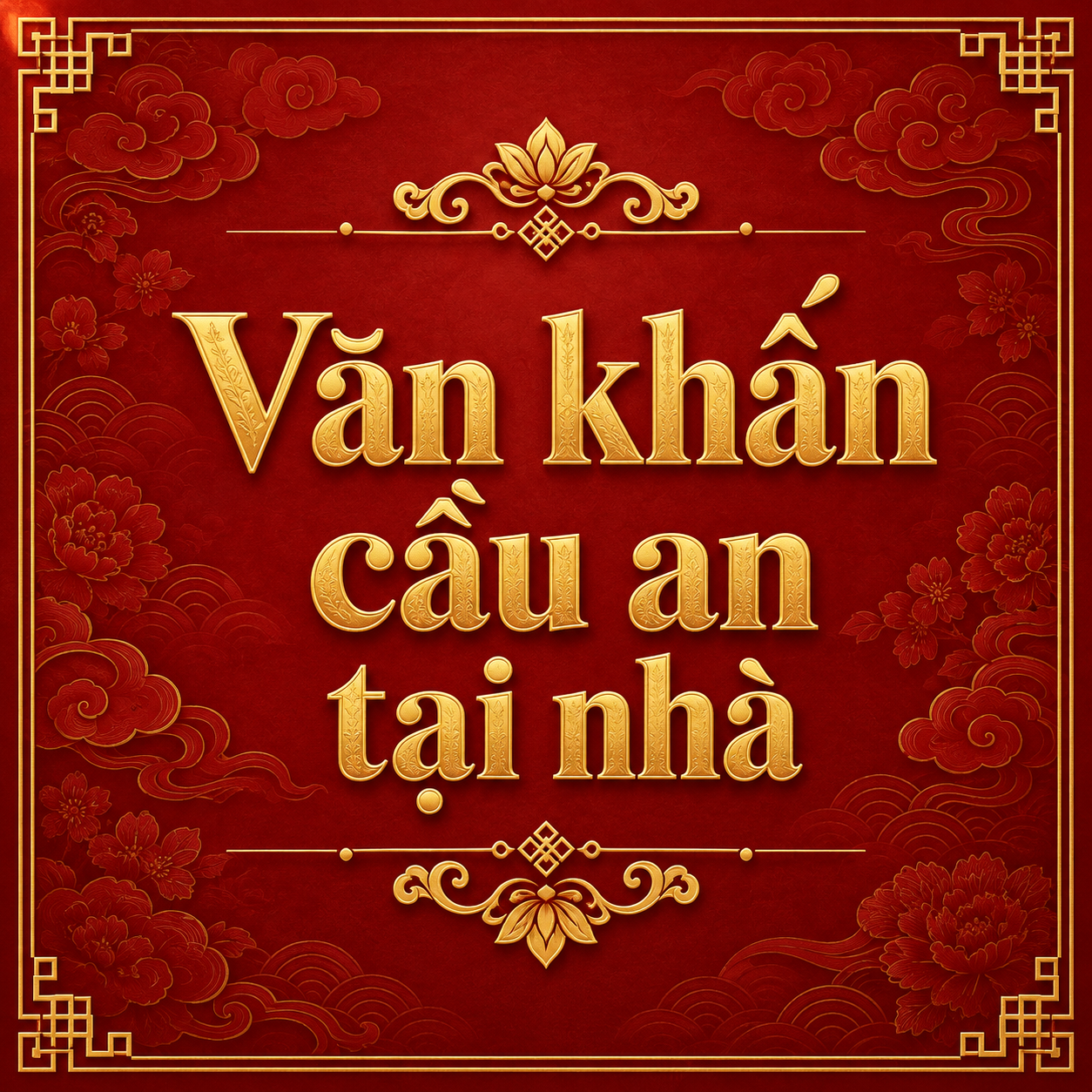 văn khấn cầu bình an tại nhà