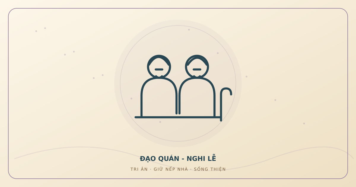Minh họa văn khấn lễ mừng thọ ông bà, cha mẹ do Đạo Quán thiết kế.