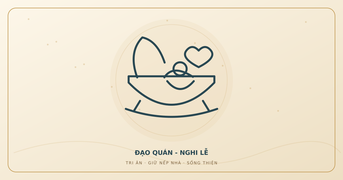 Minh họa văn cúng Bà Mụ ngày đầy cữ, đầy tháng, thôi nôi do Đạo Quán thiết kế.