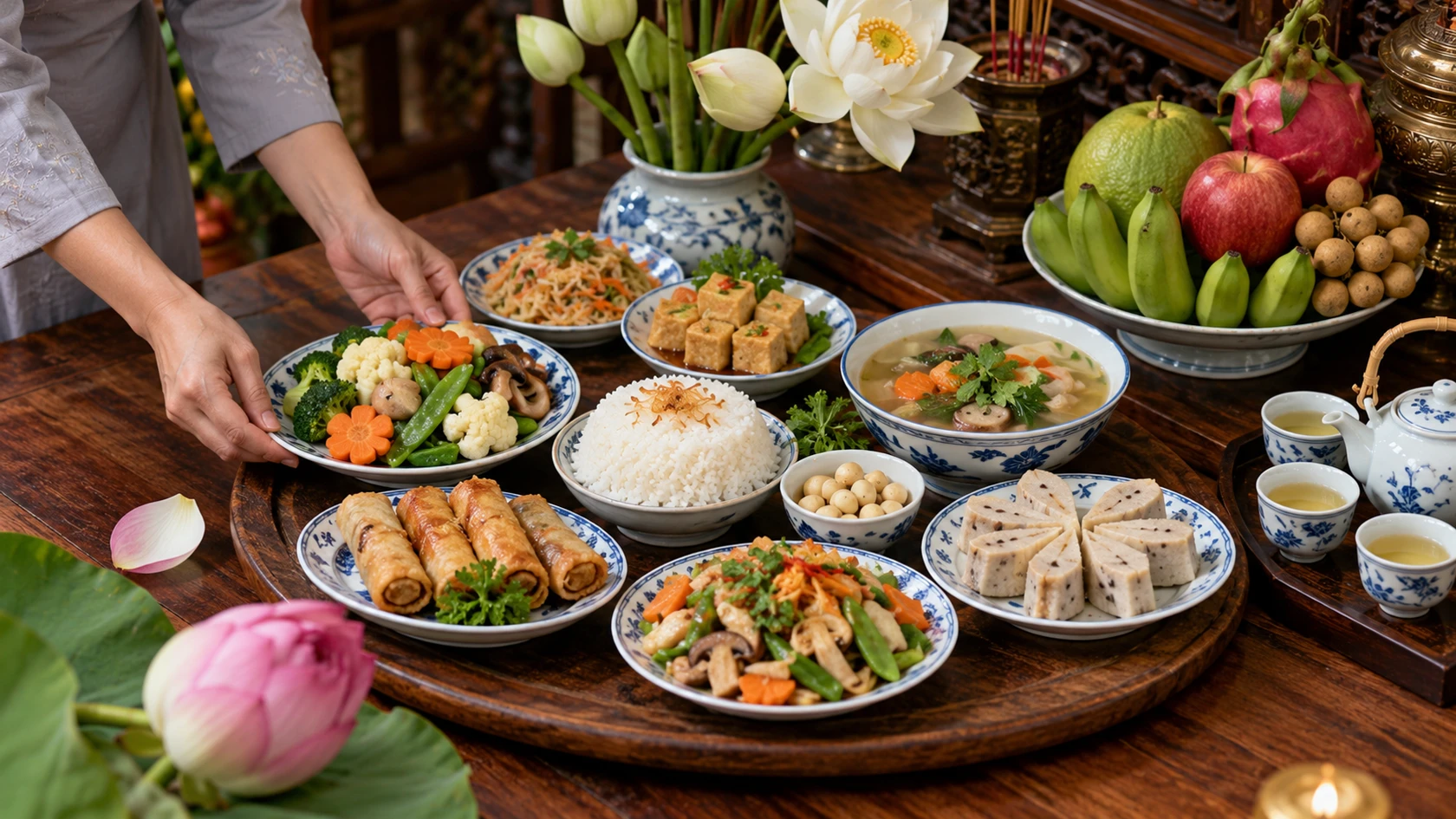 Hướng dẫn chuẩn bị mâm cúng Rằm tháng 7