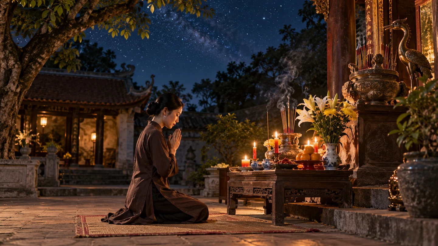 Văn khấn dâng sao giải hạn