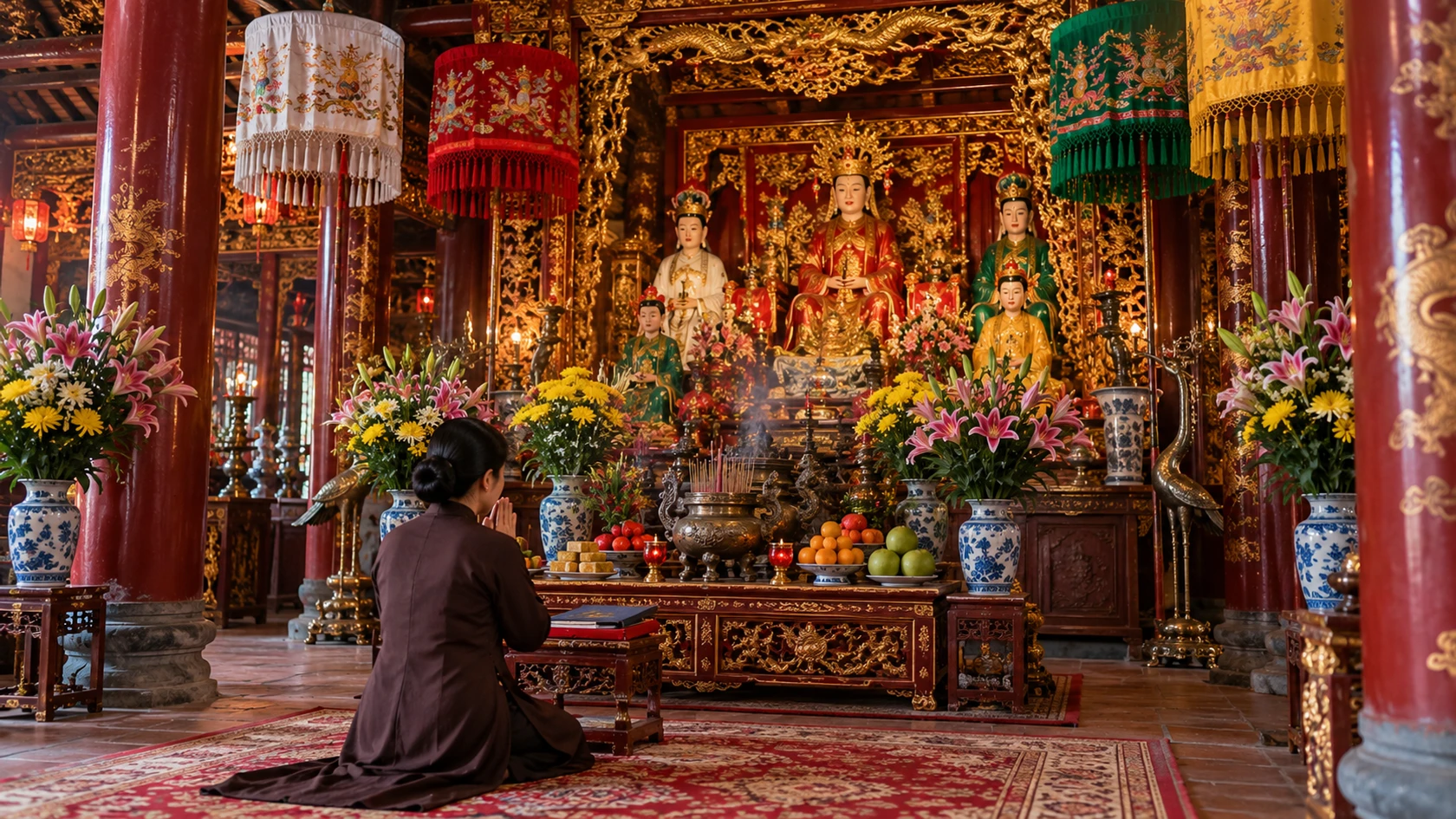 Văn khấn tứ phủ