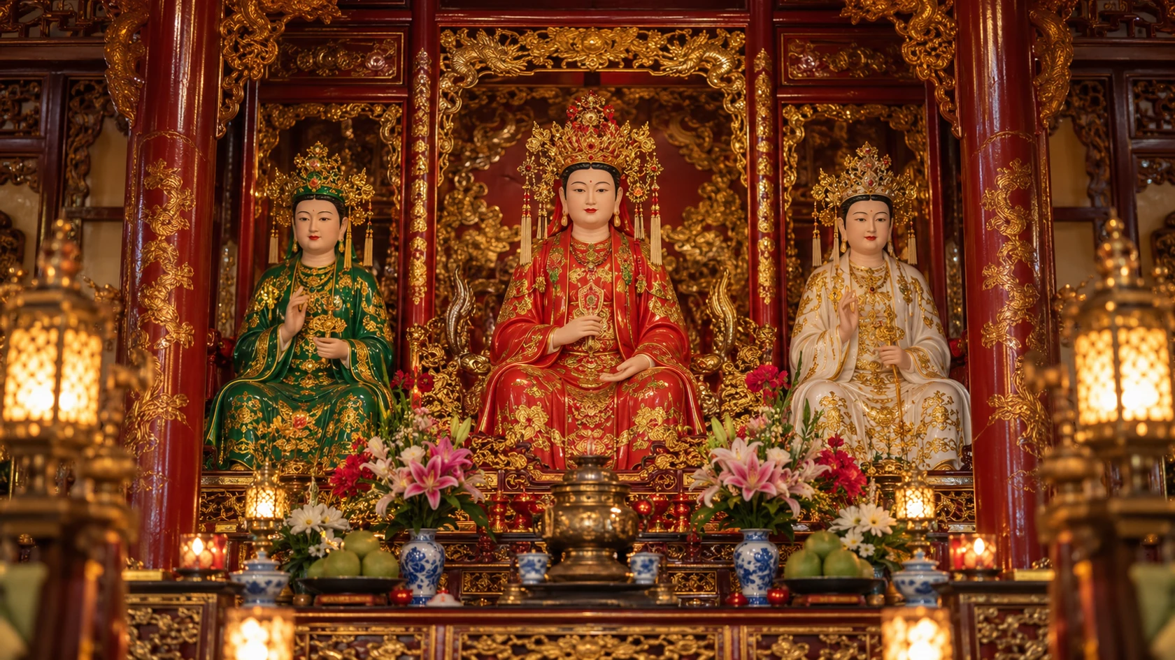 Văn khấn cúng lễ Tam Tòa Thánh Mẫu