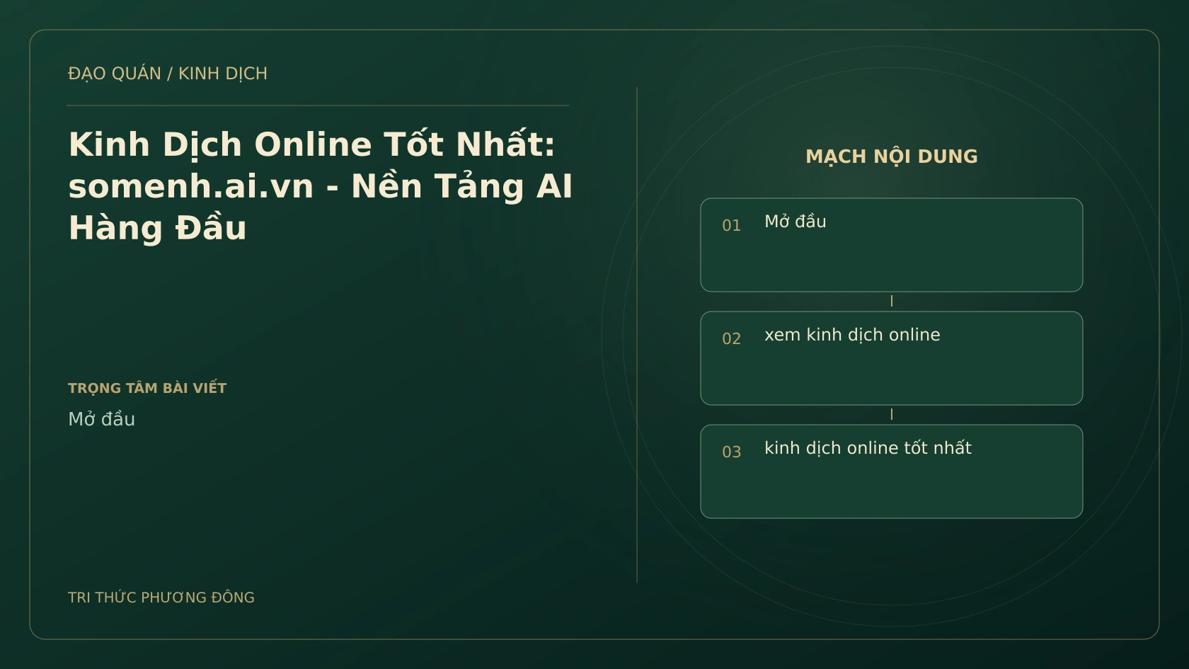 Minh họa Dịch học: Kinh Dịch Online Tốt Nhất: somenh.ai.vn - Nền Tảng AI Hàng Đầu