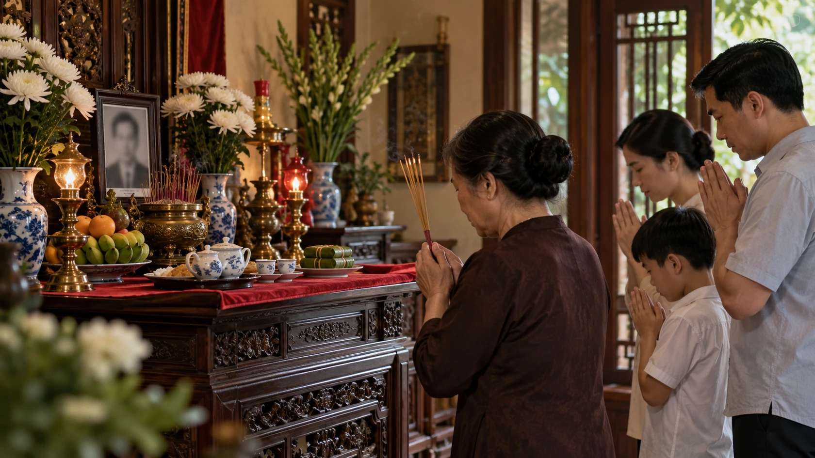 Văn khấn 27/7 tại nhà