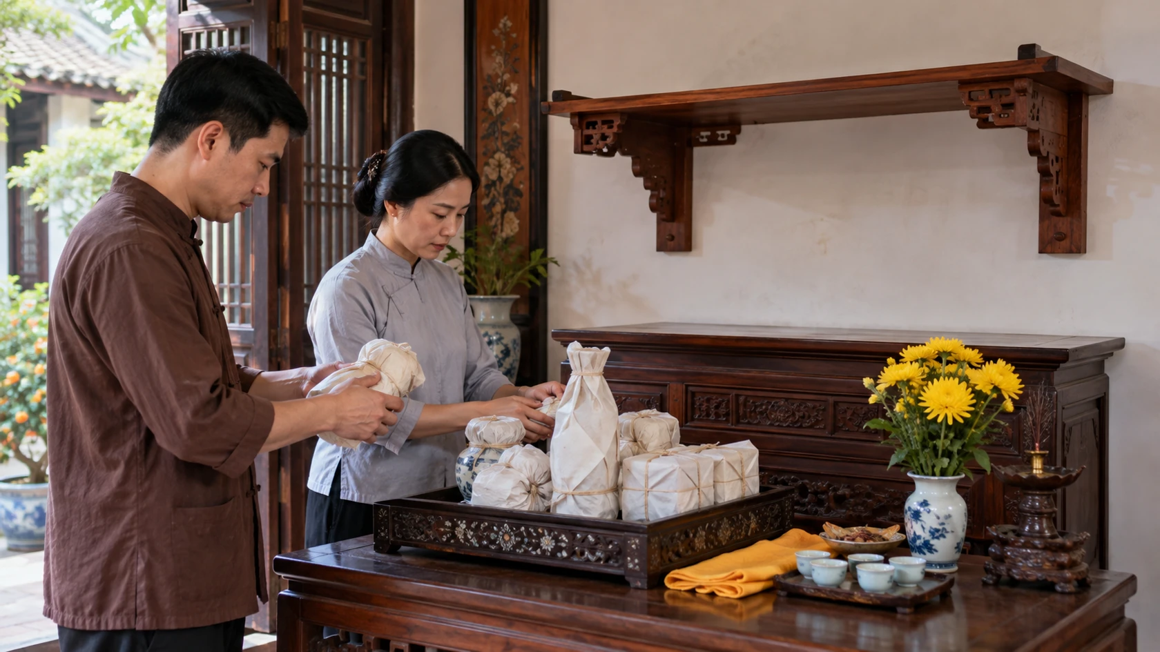 Bài cúng dỡ bỏ ban thờ