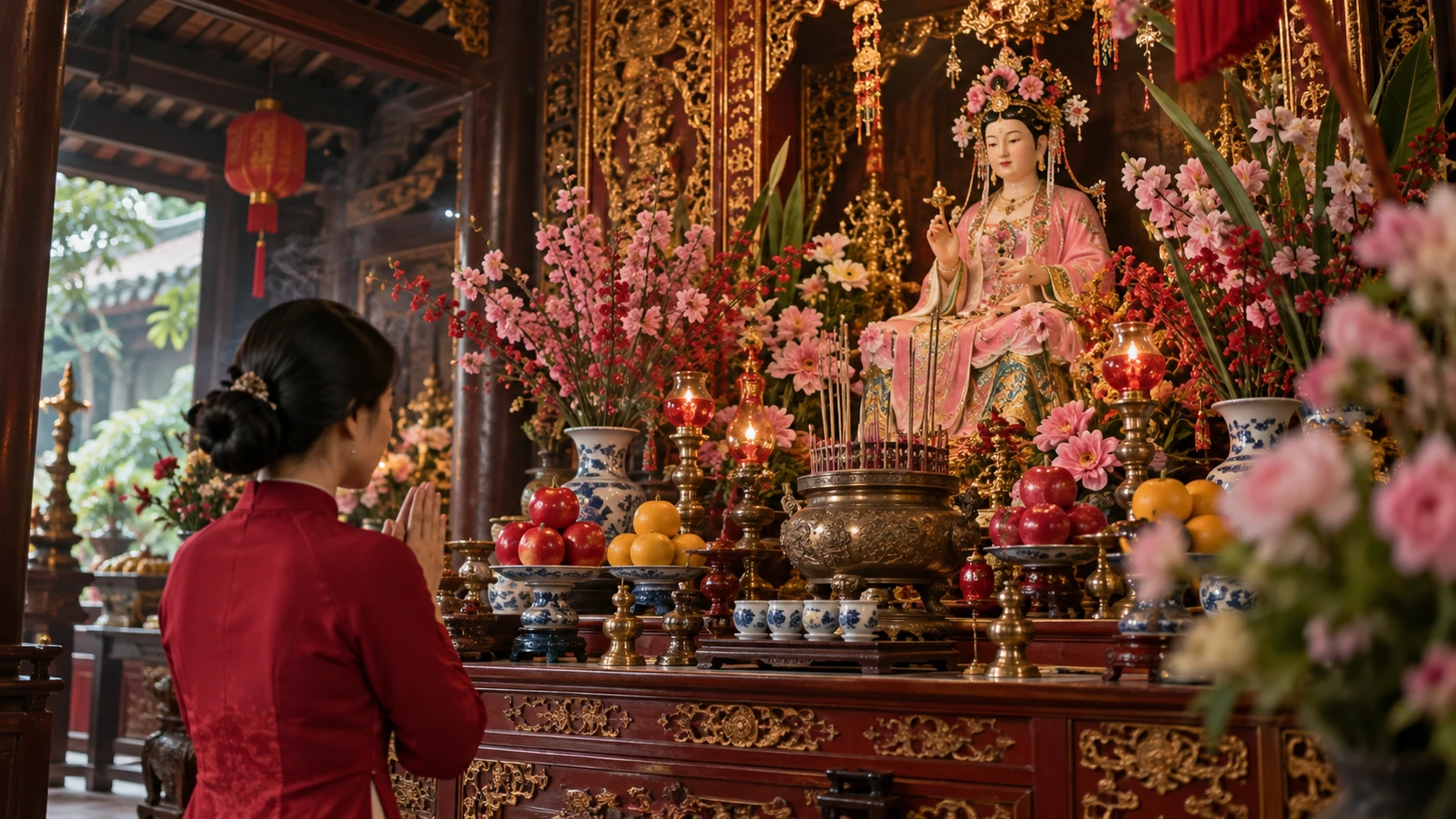Bài văn khấn Cô Chín