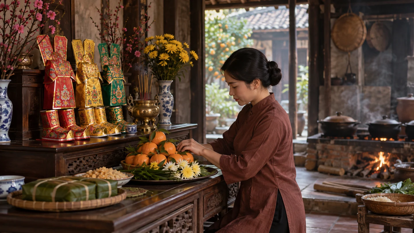 Lễ cúng tiễn ông Táo