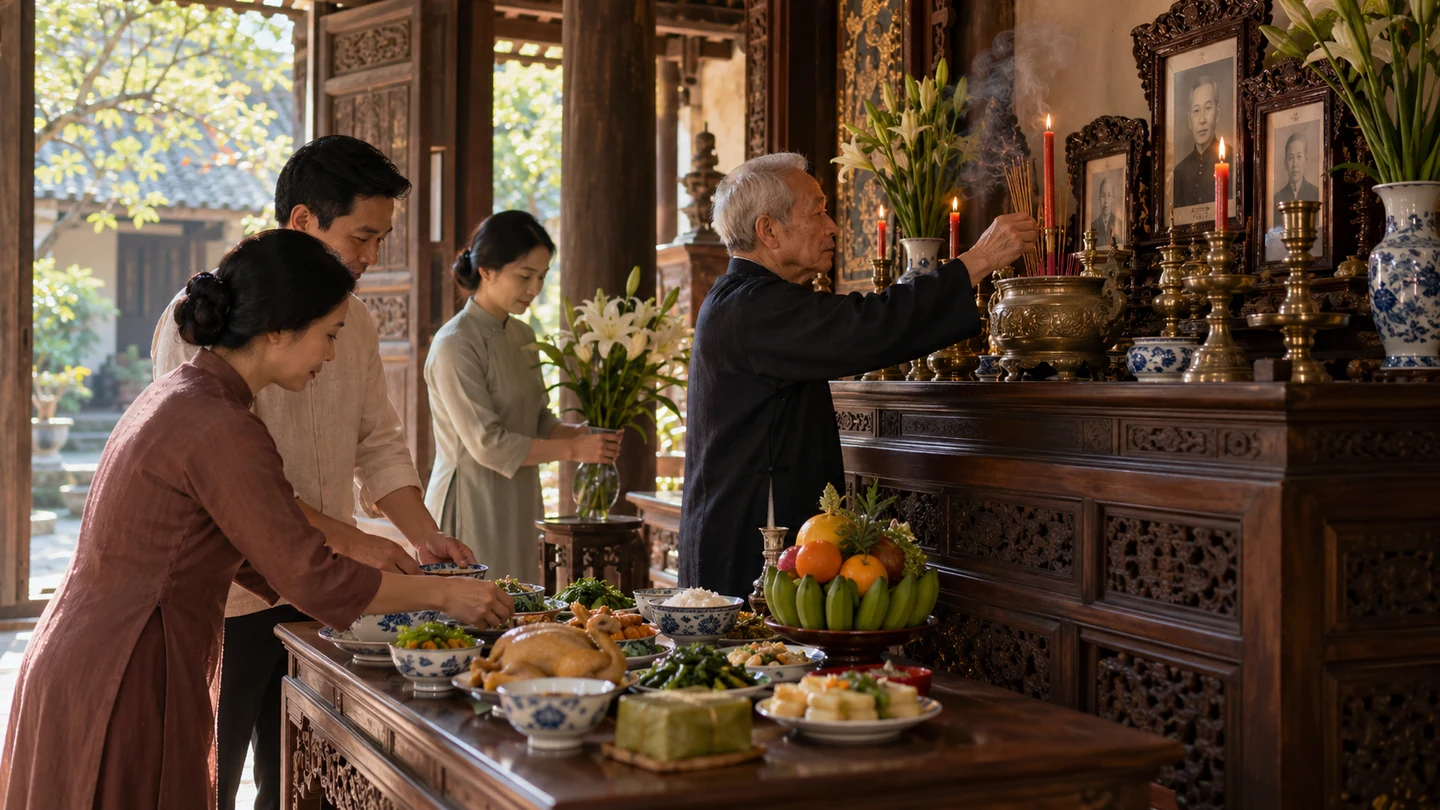 Văn khấn ngày Giỗ Thường
