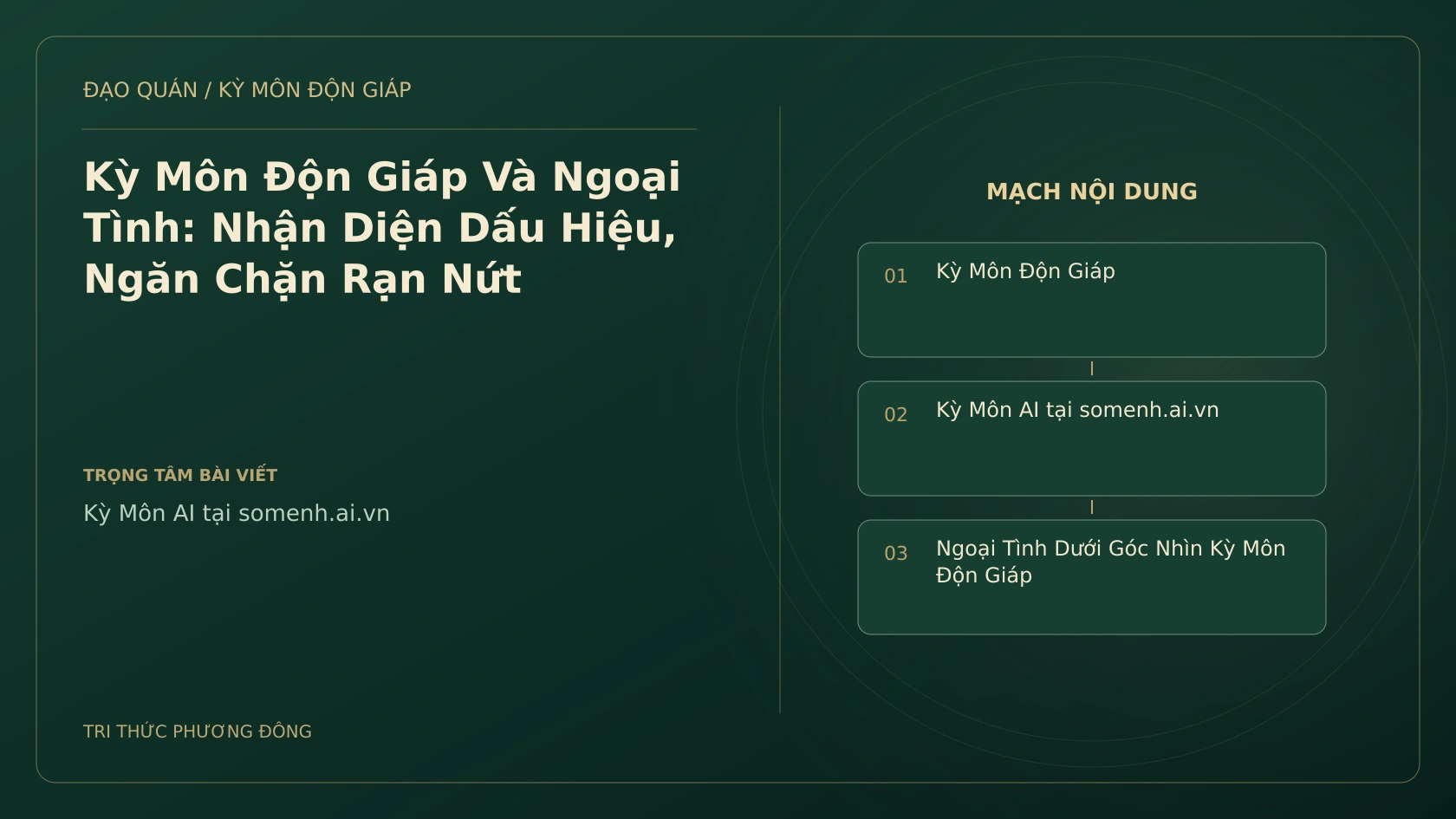 Kỳ Môn Độn Giáp Và Ngoại Tình: Nhận Diện Dấu Hiệu, Ngăn Chặn Rạn Nứt