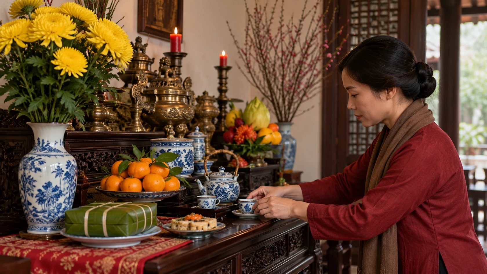 Văn khấn Rằm tháng Chạp