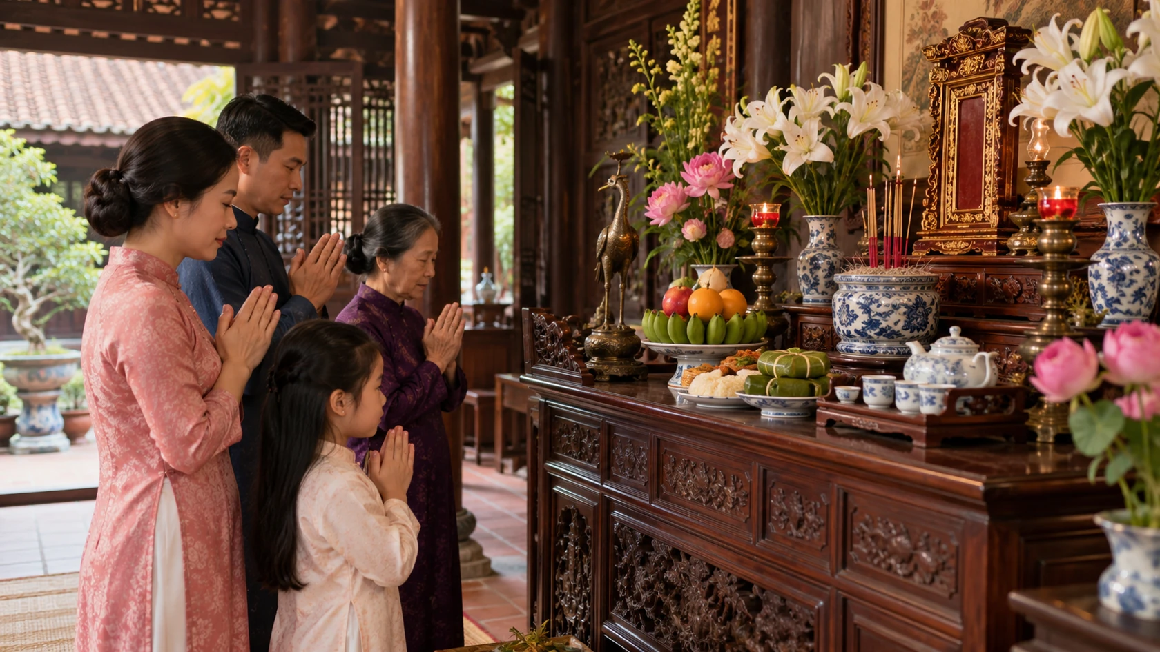 Văn khấn cúng bà Tổ cô
