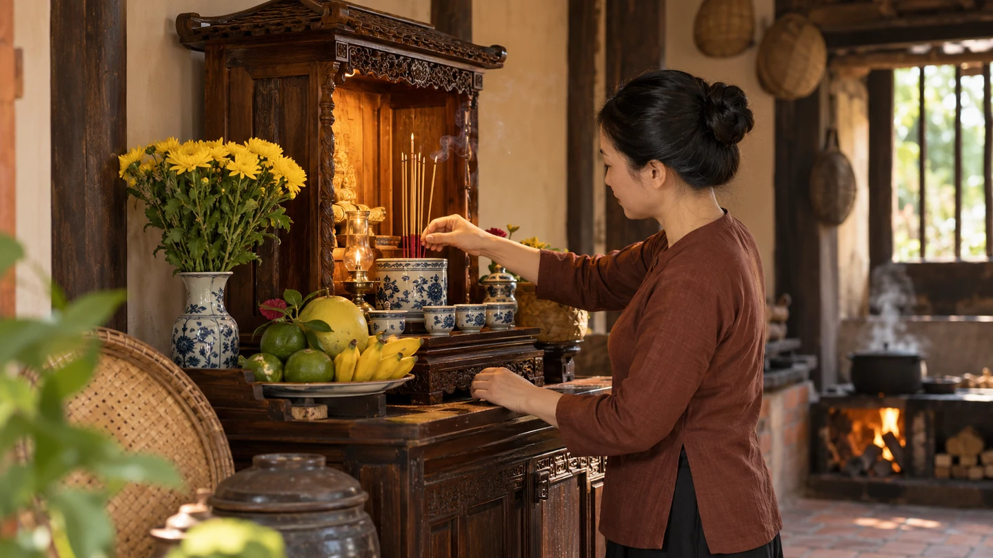 Văn khấn thần Thổ Công