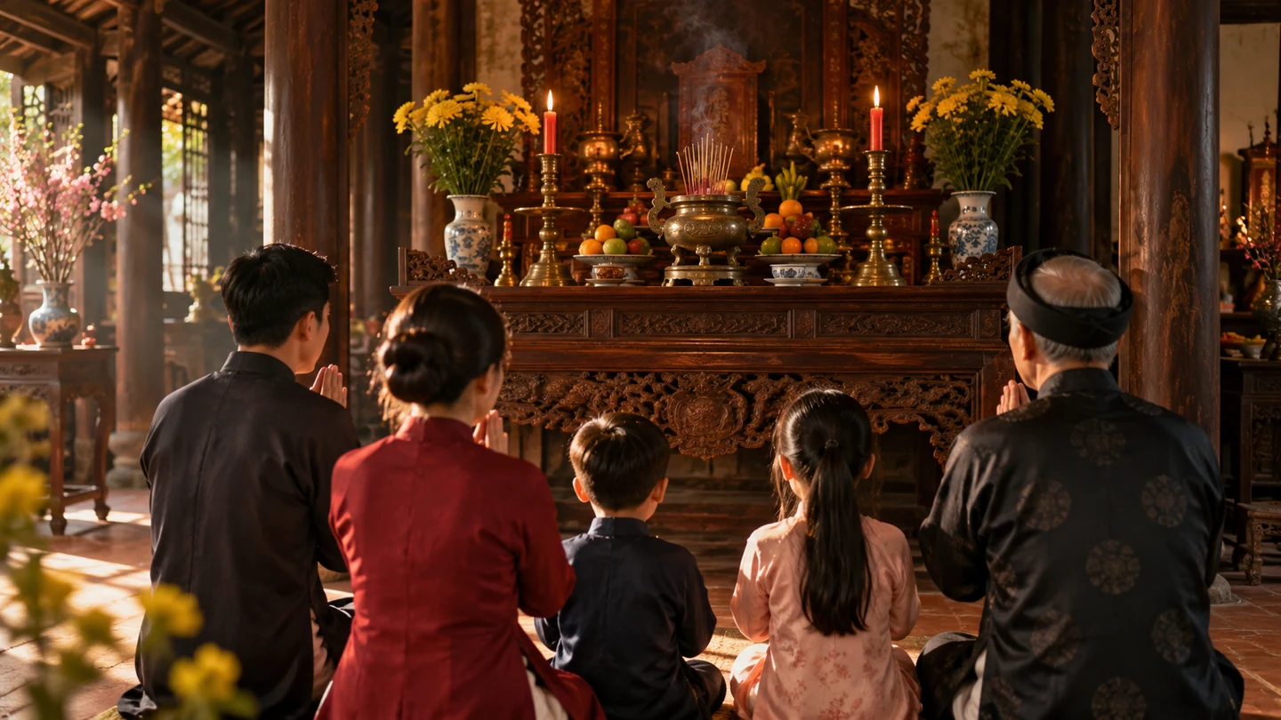 Văn khấn Tổ tiên