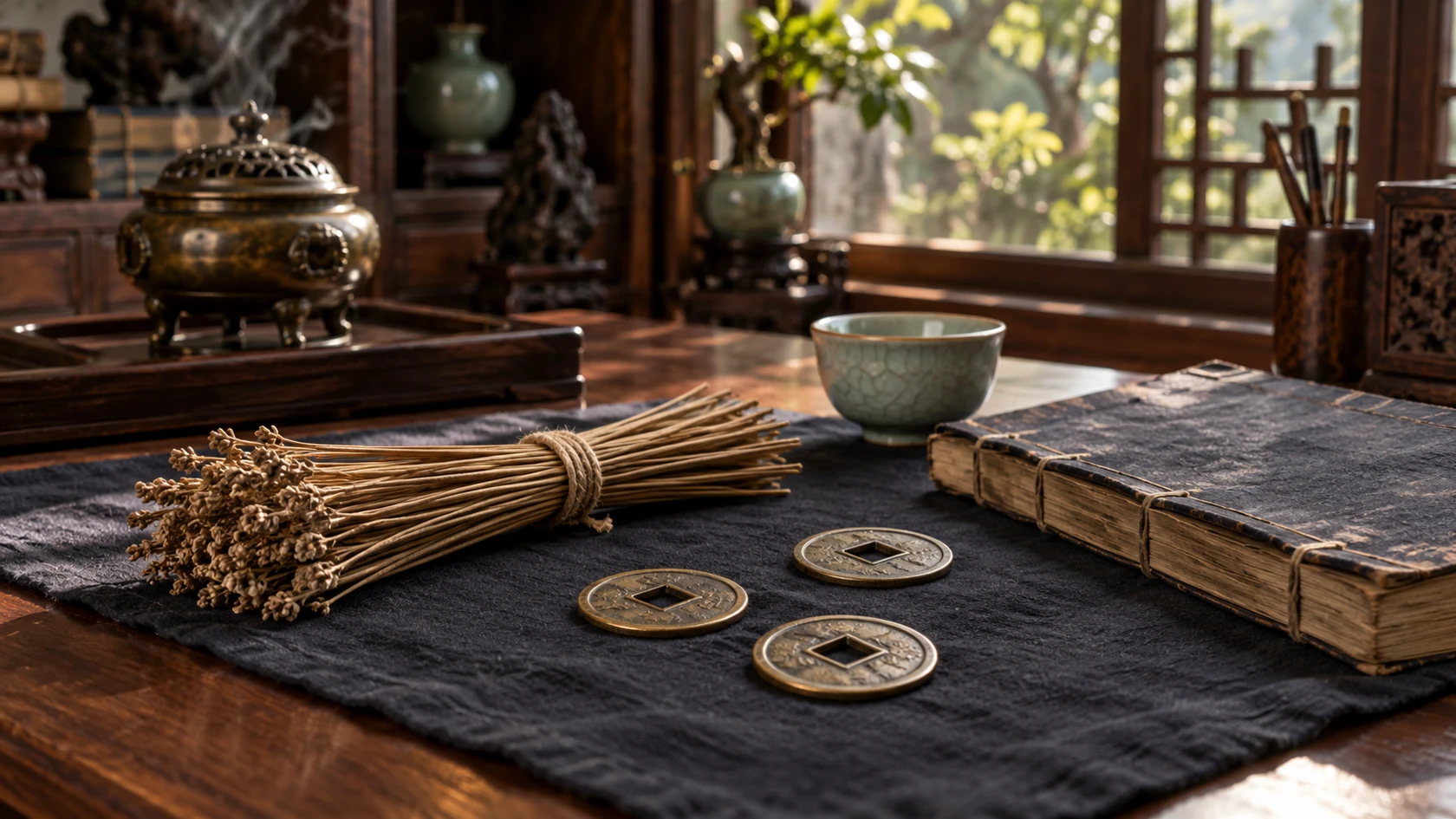 Phương pháp gieo quẻ Kinh Dịch — Hướng dẫn chi tiết từng bước