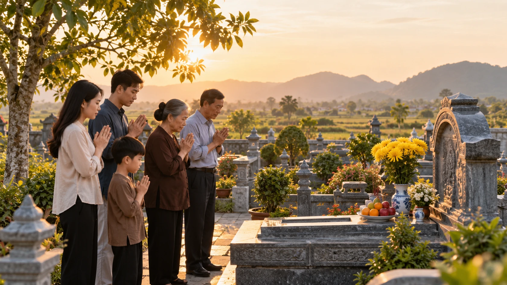 Văn khấn cúng lễ tạ mộ