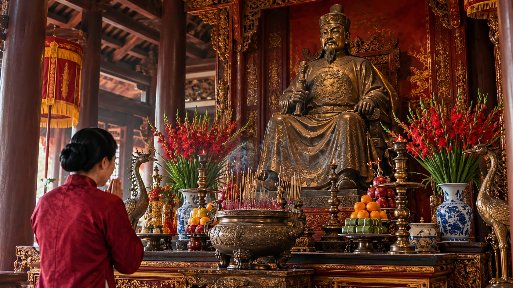 Văn khấn cúng lễ Đức Thánh Trần