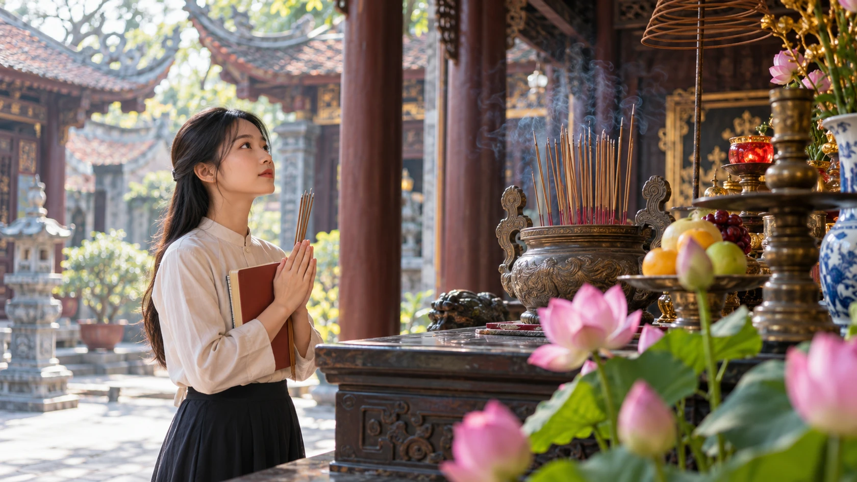 Văn khấn cầu thi cử đỗ đạt