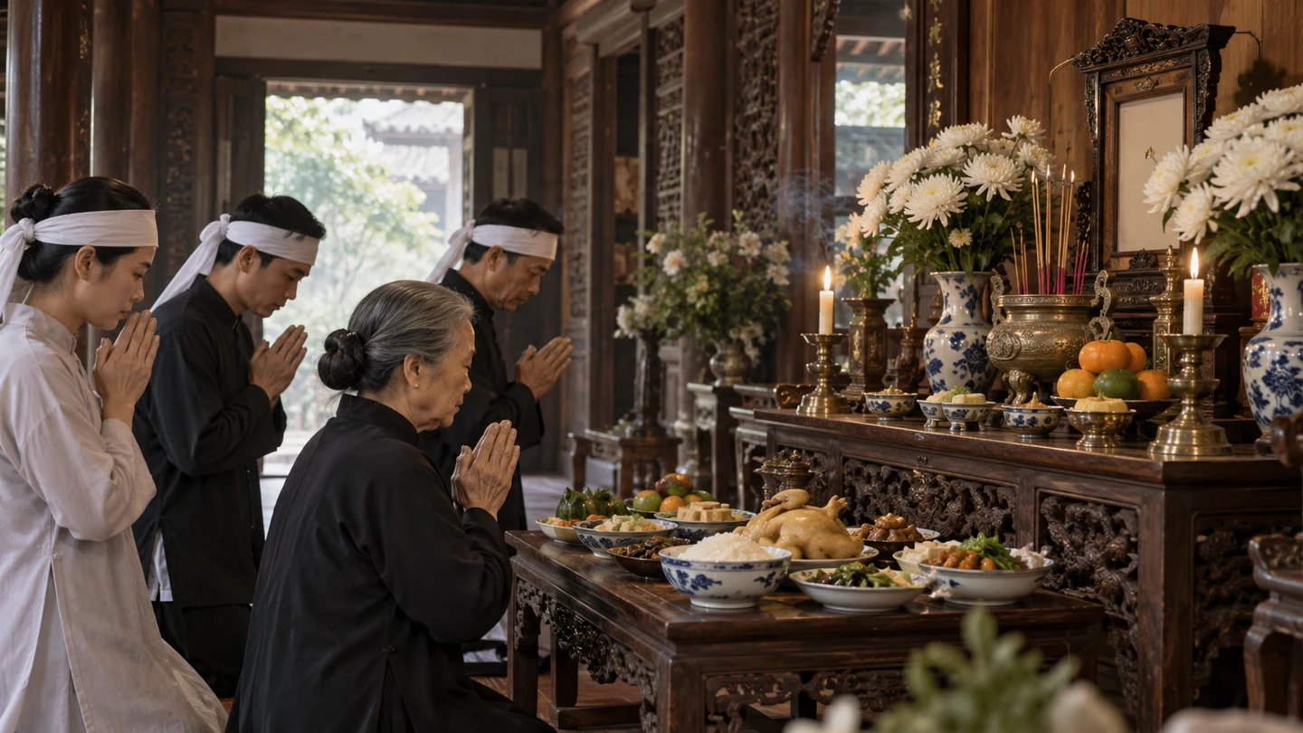 Văn cúng ngày Giỗ Hết (Lễ Đại Tường)