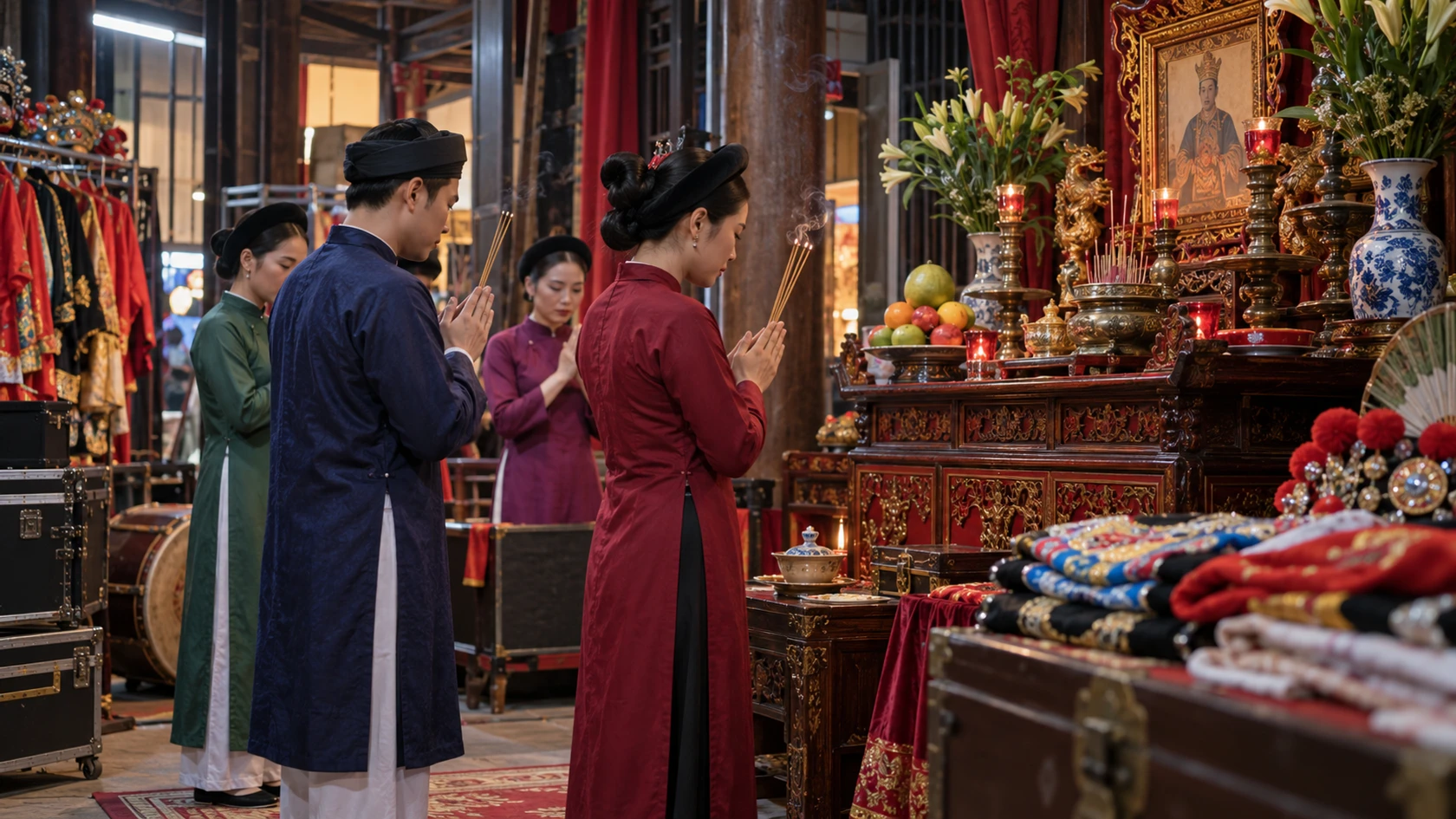 Văn khấn tổ nghề sân khấu