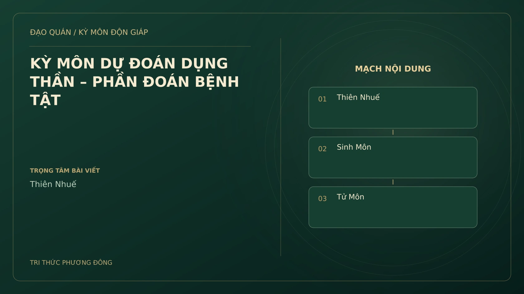 KỲ MÔN DỰ ĐOÁN DỤNG THẦN – PHẦN ĐOÁN BỆNH TẬT