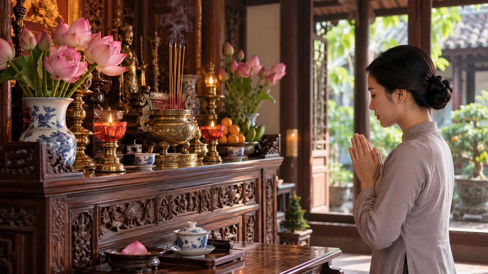 Bài văn khấn xin giải trừ bệnh tật