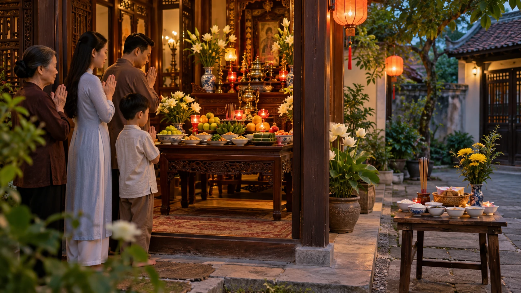 Văn cúng Rằm tháng Bảy