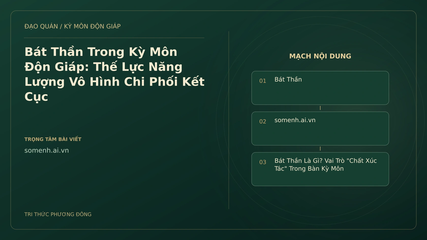 Bát Thần Trong Kỳ Môn Độn Giáp: Thế Lực Năng Lượng Vô Hình Chi Phối Kết Cục