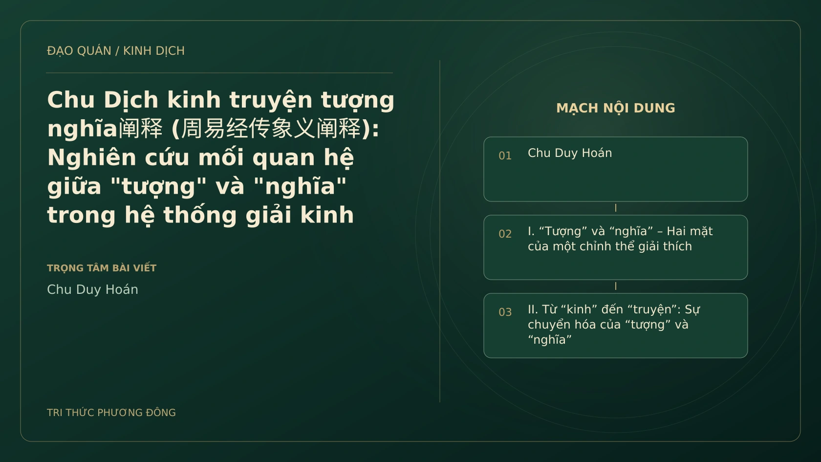 Minh họa Dịch học: Chu Dịch kinh truyện tượng nghĩa阐释 (周易经传象义阐释): Nghiên cứu mối quan hệ giữa "tượng" và "nghĩa" trong hệ thống giải kinh