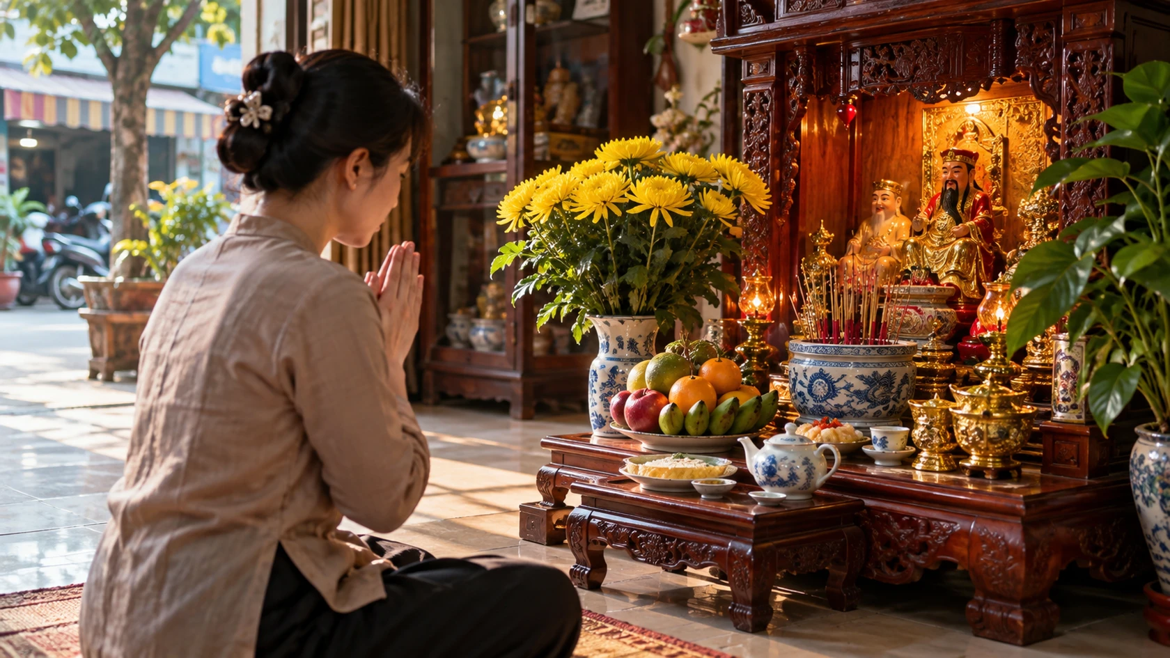 Văn cúng Thần Tài mùng 1