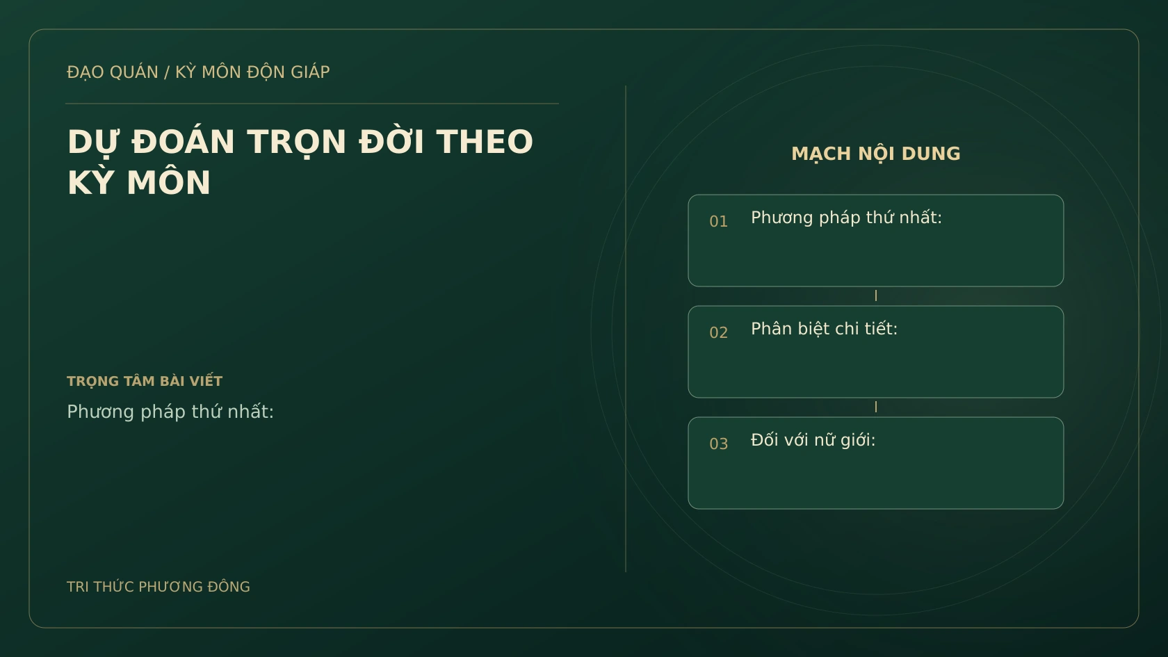 DỰ ĐOÁN TRỌN ĐỜI THEO KỲ MÔN