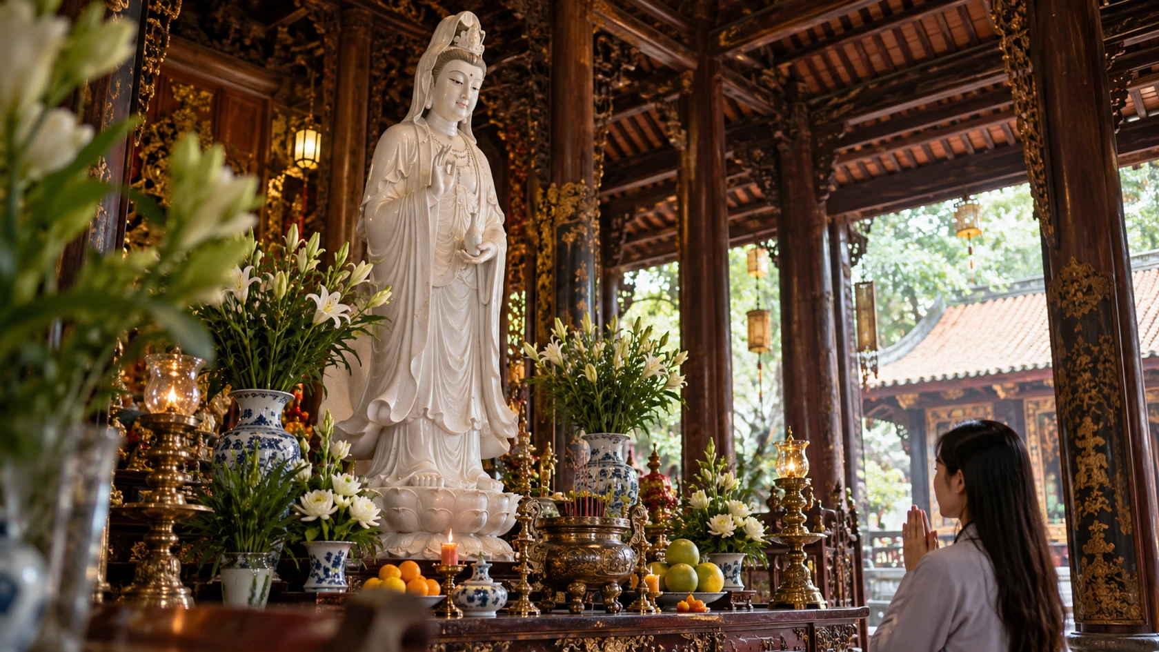 Văn khấn Đức Quán Thế Âm Bồ Tát