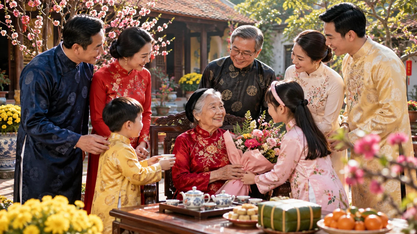 Văn khẫn lễ Thượng Thọ