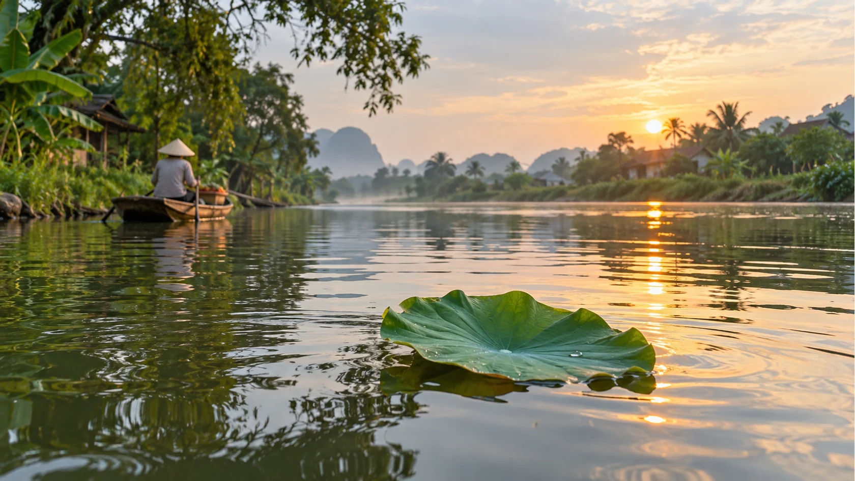 Vạn sự trên đời cứ tùy duyên đối đãi, trời cao có mắt ắt ban phúc lành